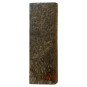 Black stabilized Amboyna burl block