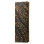 Black stabilized Amboyna burl block
