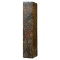 Black stabilized Amboyna burl block